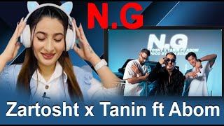 NG Zartosht x Tanin x Abom reaction  ری اکشن به quotان جیquot زرتشت تنین و آبوم [upl. by Nryhtak]