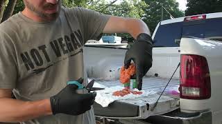 How To Cure Skein for KING Salmon Fishing in Michigan Rivers [upl. by Lipkin]