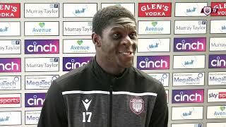 Arbroath vs Inverness Caledonian Thistle  Post Match Interview Joel Nouble [upl. by Ganny379]