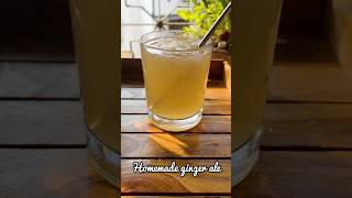 DIY Ginger Ale The Ultimate Homemade Recipe 🤌trending drink viral gingerale easyrecipe [upl. by Swan]