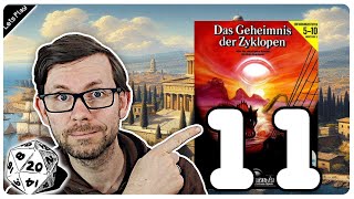 DAS GEHEIMNIS DER ZYKLOPEN 1111  Die Zyklopen blinzeln uns zu ★ DSA SoloAbenteuer A3 ★ Lets Play [upl. by Neema133]