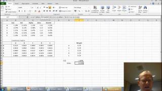 Optimal portfolios with Excel Solver [upl. by Nagn]