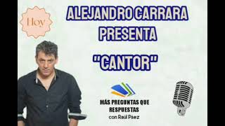 ALEJANDRO CARRARA presenta quotCANTORquot escúchalo en MPTV [upl. by Adlai280]