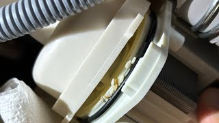 Electrolux dishwasher error i20 not draining fix [upl. by Aihsekat]