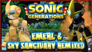 Sonic Generations PC  Emerl amp Sky Sanctuary Remix Mod [upl. by Franci]