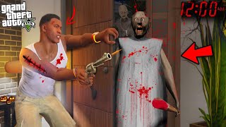 GTA 5  Granny Fights Franklin  GTA 5 mods [upl. by Aciria]