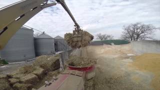 The Farm Experience Grinding Corn Stalks [upl. by Pell337]