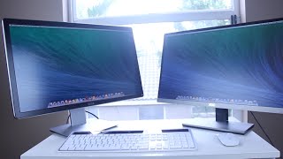 How To Connect Multiple Monitors to MacBook Pro  Air [upl. by Muslim]