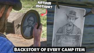 Every Camp items and there Backstory  Red dead redemption 2 [upl. by Livingstone824]