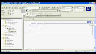 How to insert Ladder Logic in RsLogix 5000 [upl. by Luapleahcim]