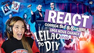 REAGINDO AO SEGUNDO EPISÓDIO DE CORRIDA DAS BLOGUEIRAS 6 LEILÃO DO DIY  PallomaTamirys [upl. by Heimer]