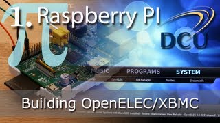 Raspberry PI XBMC Home Media Player  Building the OpenELEC Linux Distribution [upl. by Elacsap]