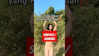 Sindoro atau Sumbing⁉️ kondego hiking camping traveling pendakigunung sindori sumbing [upl. by Kopans]