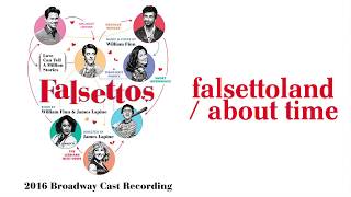 Falsettoland  About Time — Falsettos Lyric Video 2016BC [upl. by Ekralc]