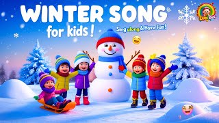 Make Your Kids Fun With Winter Song  Kids Song amp Nursery Rhymes by ZubiDubiKids [upl. by Rhee]