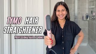 TYMO Hair Straightener Review  quick with beautiful results [upl. by Esoranna]