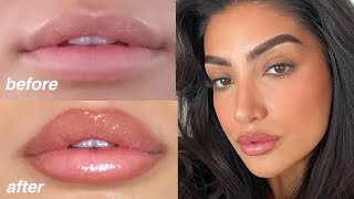 how to get juicy fuller lips with makeup [upl. by Llien]