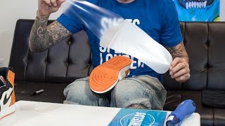 How to apply Sole Shields to Jordan 1 Shattered Backboards [upl. by Werda]