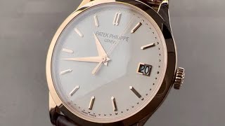 Patek Philippe Calatrava 5296R010 Patek Philippe Watch Review [upl. by Ahidam]