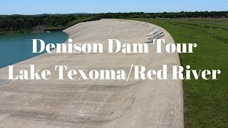 Denison Dam Tour  Denison TX Lake Texoma  562016 Part 1 of 2 [upl. by Llireva335]