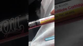 Craft Oil 1000mg distillate cartridge review [upl. by Artamas]