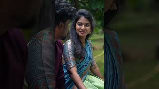 Half saree 🦋  oru ora ora parva ❤️ youtubeshorts tamil lovesong [upl. by Halullat]