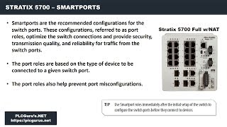 PLCGurusNET  Stratix 5700 Smartports [upl. by Bakeman]