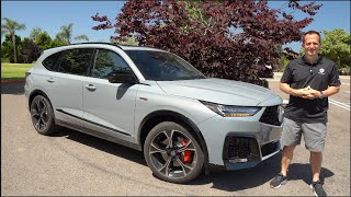 Is the 2025 Acura MDX Type S a BETTER performance luxury SUV than a BMW X5 [upl. by Hesler]