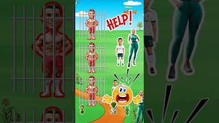 Ronaldo Jrs Trapped Dad Mystery ronaldo football cristianoronaldo [upl. by Nipahc]