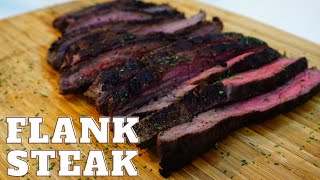 Grilled Flank Steak  Marinade and Grilled [upl. by Eux]