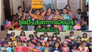 Bathukamma2024బతుకమ్మ 2024 pandukalatest bathukamma song 🎵 [upl. by Lupee]