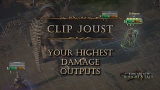 King Arthur Knights Tale  Clip Joust  Your Highest Damage Outputs [upl. by Karlens]