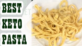 BEST KETO PASTA you won’t want to try anotherLow carb pasta [upl. by Alyam]