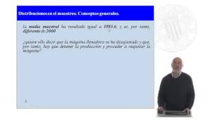 Video 3 Distribuciones en el muestreo Conceptos generales [upl. by Jona]