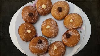 Krapfen  Bomboloni Recipe  Italian Sweet  Yummy [upl. by Ahsiral]