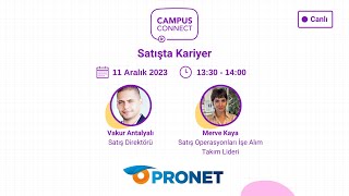 Pronet  Satışta Kariyer [upl. by Odlanier]