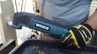 Multiferramenta Oscilante Sonic Wesco WS5120  REVIEW E TESTE [upl. by Fitzgerald]