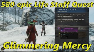 New World  Glimmering Mercy 580 Life Staff Quest [upl. by Latnahs140]