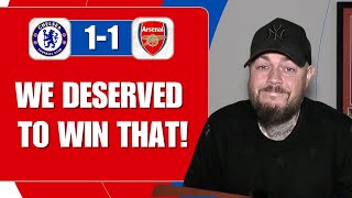 We Deserved To Win That  Chelsea 11 Arsenal  Match Reaction [upl. by Ailel233]