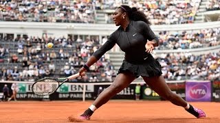 2016 Internazionali BNL dItalia Round of 16  Serena Williams vs Christina McHale  WTA Highlights [upl. by Berard]