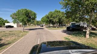 Caballo Lake State Park New Mexico Riverside Down by River Camping [upl. by Eelarak]