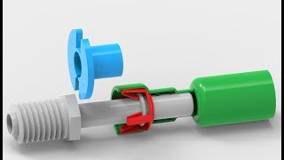 How To Quick Disconnect  Push Lock Fuel Line Release Tool Transmission Fitting 3D Printed [upl. by Francine888]