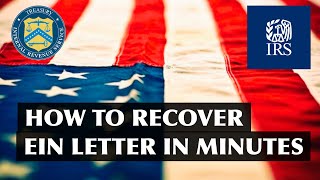 How To Recover EIN Letter Quickly  EIN Replacement Letter 147C  Lost EIN irs [upl. by Earehs]