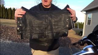 How to Fold Roll Motorcycle ChapsBiker Chap Pack Roll  Biker Podcast [upl. by Myrlene452]