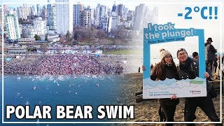 Polar Bear Swim 2019 Vancouver  Exclusive Drone Video [upl. by Walston]