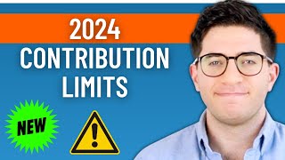 New 2024 Contribution Limits Released by the IRS 401k 403b IRA and HSA [upl. by Letnahc]