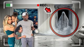 Ghost CAUGHT on Camera in our DREAM HOUSE SCARY [upl. by Naesal]