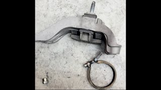 Mini Cooper R56 Exhaust Downpipe Clamp and Motor Mount Transmission Mount Replacement PowerFlex Race [upl. by Irakuy]