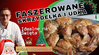 █▬█ ▐ ▀█▀ Faszerowane Skrzydełka i Udka Idealne na Święta i Imprezy Domowe [upl. by Alexander]