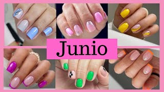 Tendencias en Uñas 2024 para JUNIORecopilación de diseños de uñasNail Art Ideas [upl. by Jairia]